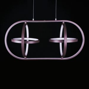 FINA Matt Coffee Metal Hanging