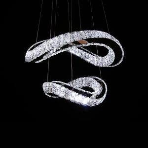 SASHA Locked Crystals Chandelier with 3 Colour