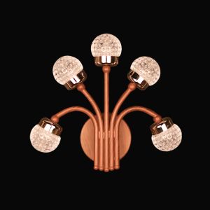 ROCIO Wood Finish Metal Set of 5